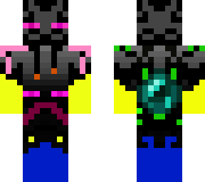 even more colorrfull enderman