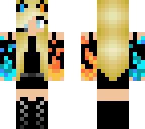 fire and ice girl