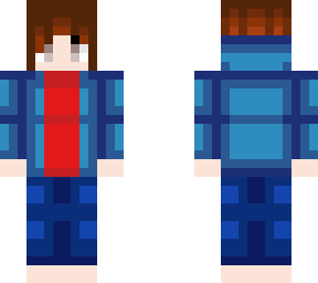 girl skin with hoodie