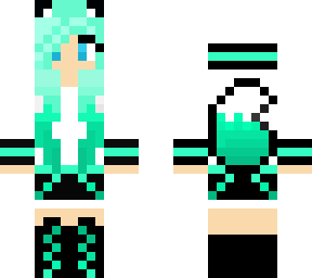 green wolf girl