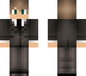 male in suit with green eyes
