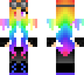 rainbow girl