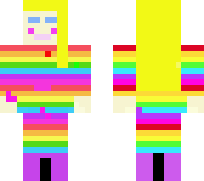rainbow girl