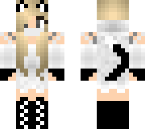 white ninja girl