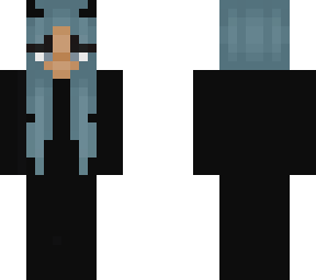 blue hair