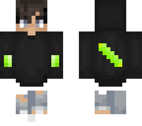 Cool dude with hoodie | Minecraft Skin