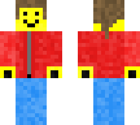 lego figure with ponytail.
