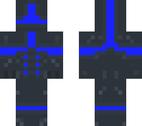 mech warrior blue