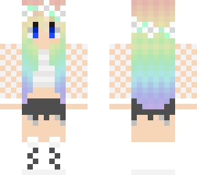 rainbow girl
