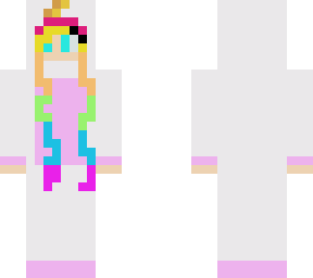 rainbow hair unicorn onesie
