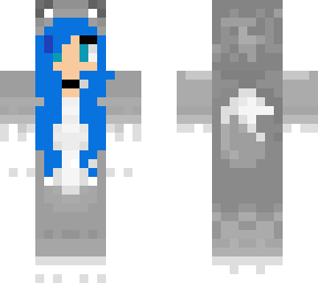 wolf onesie btw idk what i did