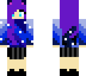 galaxy cat girl
