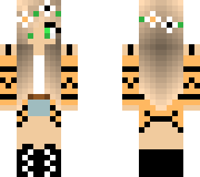 halloween girl skin