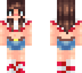 lol idk - red crop top girl