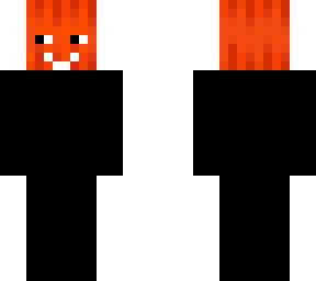 red pumpkin man