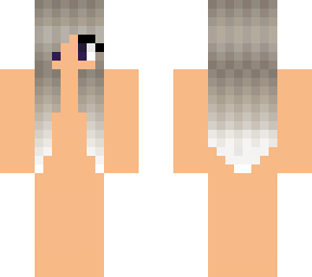 silver hair template