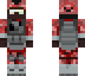 special forces full gear red