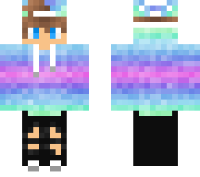 cool colorful boy