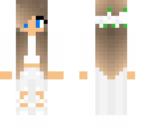 cute flower girl | Minecraft Skin