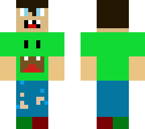 es de un noob kawaii y la camisa es un monstruo