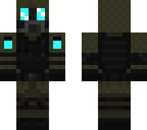 gas mask man