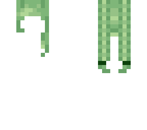 green braided hair base