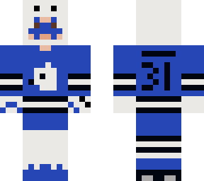 polar bear hockey goalie 31