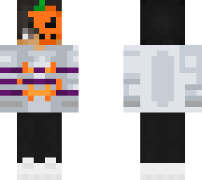 purple stripe halloween