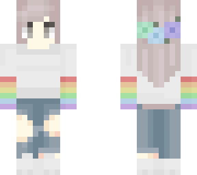 rainbow girl
