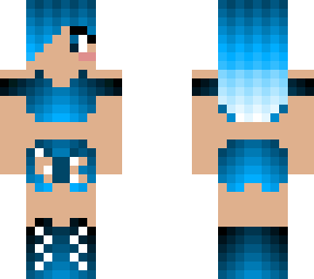 blue girl