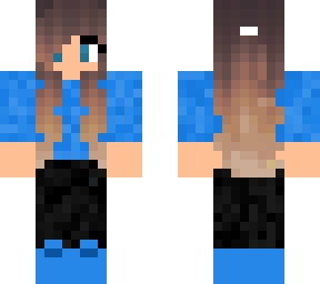 blue girl