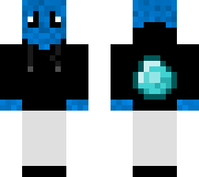 blue man