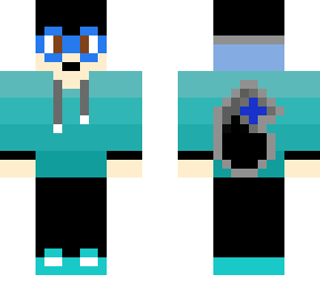 blue wolf hoodie