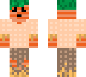 carrot scarecrow