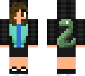 cool snake girl