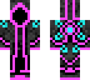 pink and blue ninja