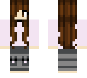 this is jazzy lil joe sister minecraft skin