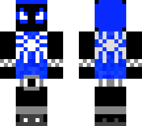 blue-black spider man