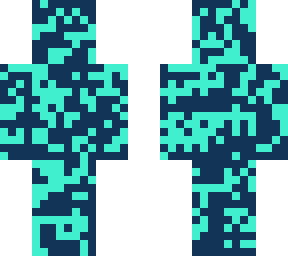 blue person