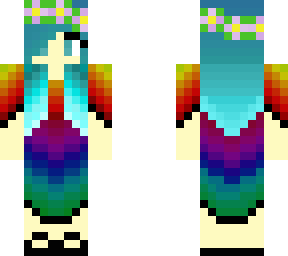 rainbow girl