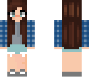 blue plaid