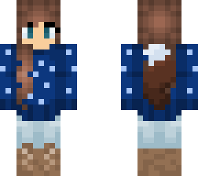 cute winter, i borrowed it all i changed was eye color