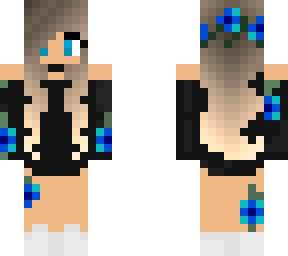 blue flowers