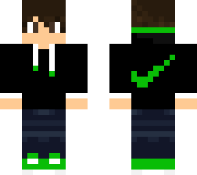 green nike boy