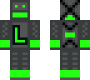 green robot