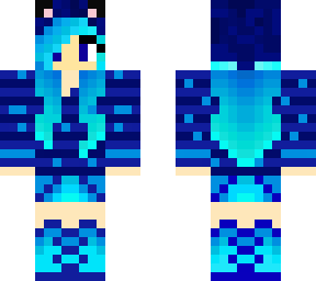 ice/blue girl