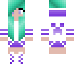 pastel creeper girl