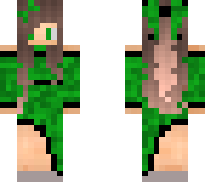 prom girl dark green