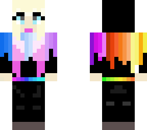 rainbow girl