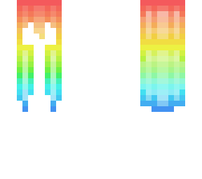 rainbow hair